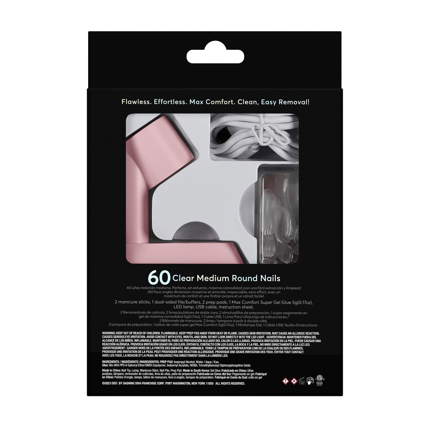 Clear, Medium Round Kit