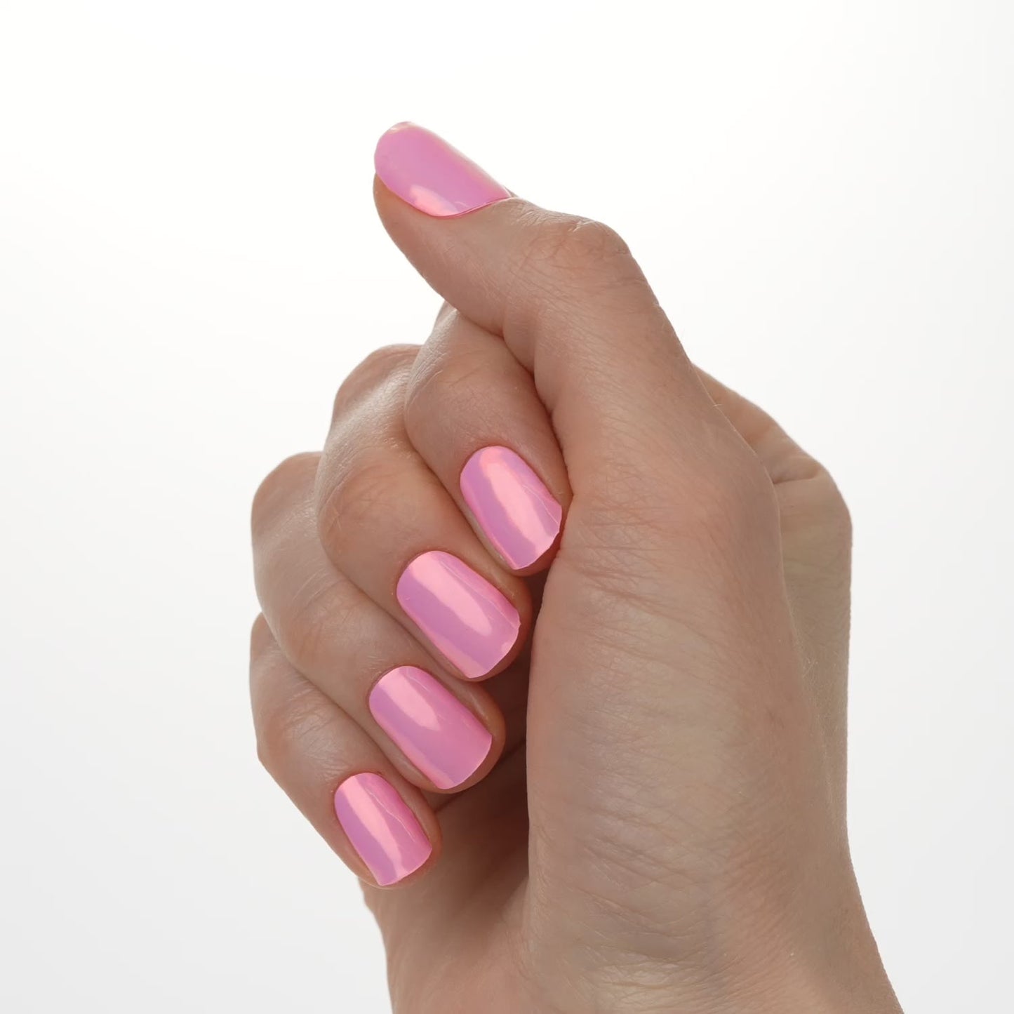 Citrus Kick Chrome Mani