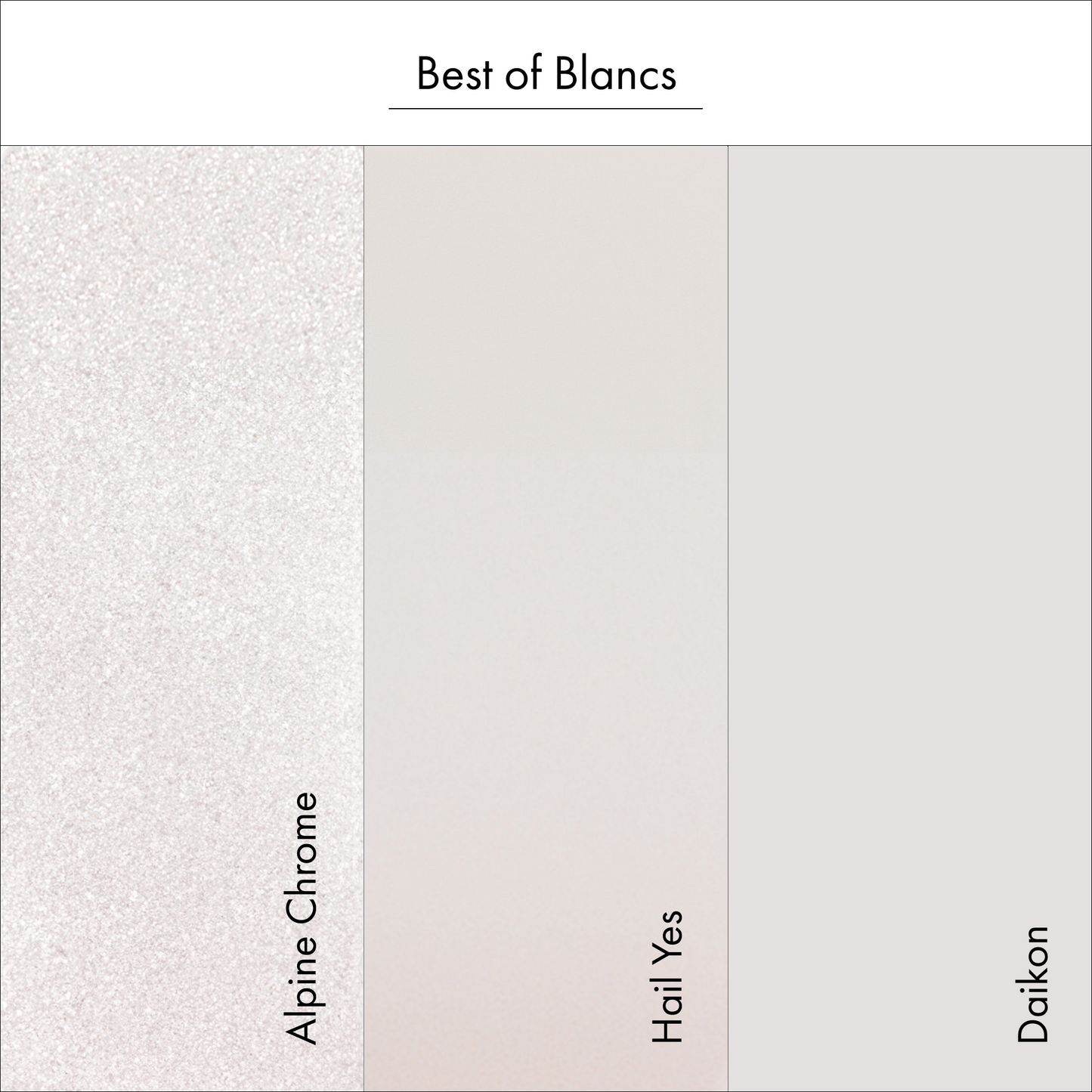 Glaze Best of Blancs