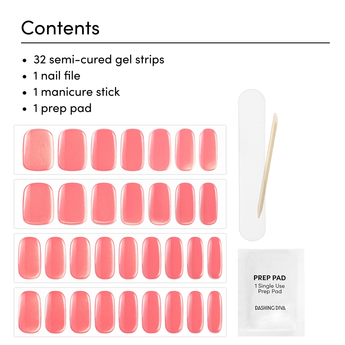 Grapefruit Gone Wild Chrome Mani